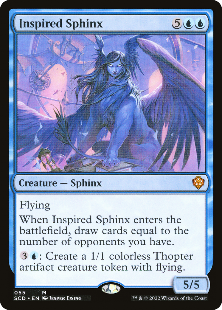 Inspired Sphinx [Starter Commander Decks] | Game Grid - Logan