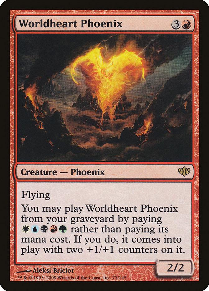 Worldheart Phoenix [Conflux] | Game Grid - Logan