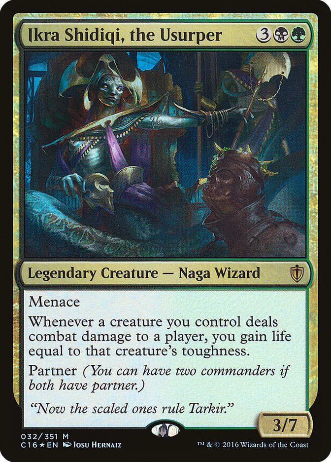 Ikra Shidiqi, the Usurper [Commander 2016] | Game Grid - Logan