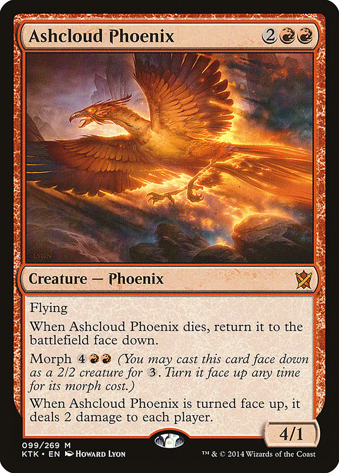 Ashcloud Phoenix [Khans of Tarkir] | Game Grid - Logan