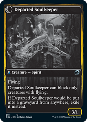 Devoted Grafkeeper // Departed Soulkeeper [Innistrad: Double Feature] | Game Grid - Logan