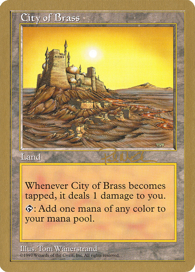 City of Brass (Paul McCabe) [World Championship Decks 1997] | Game Grid - Logan