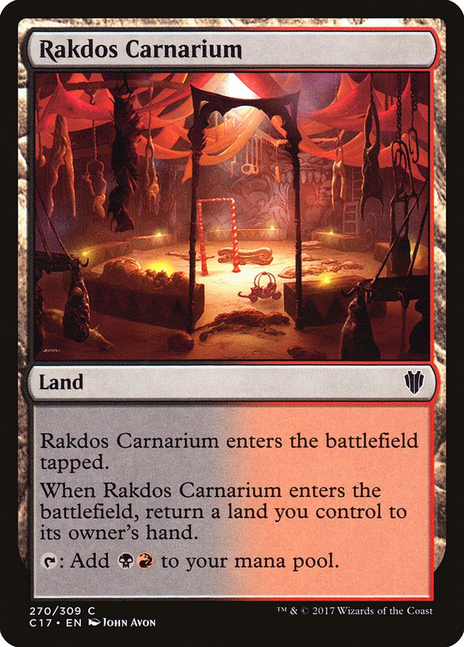 Rakdos Carnarium [Commander 2017] | Game Grid - Logan