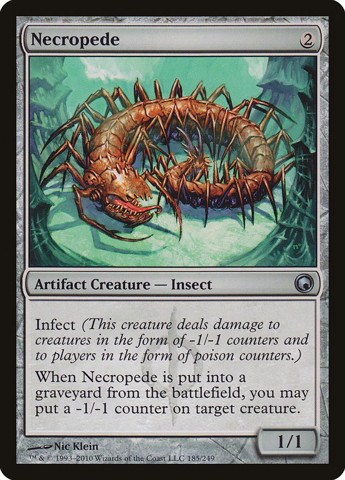 Necropede [Scars of Mirrodin] | Game Grid - Logan