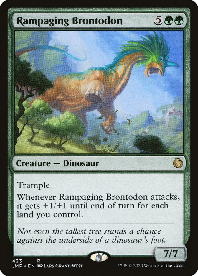 Rampaging Brontodon [Jumpstart] | Game Grid - Logan