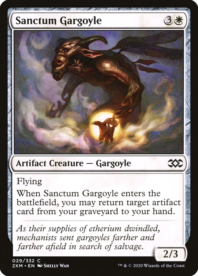 Sanctum Gargoyle [Double Masters] | Game Grid - Logan