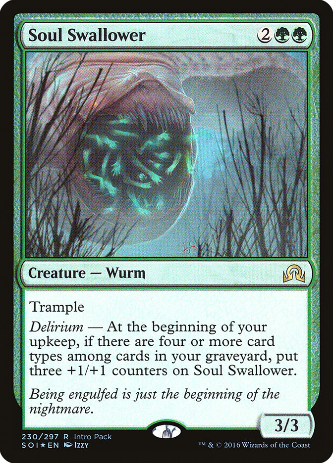 Soul Swallower (Intro Pack) [Shadows over Innistrad Promos] | Game Grid - Logan