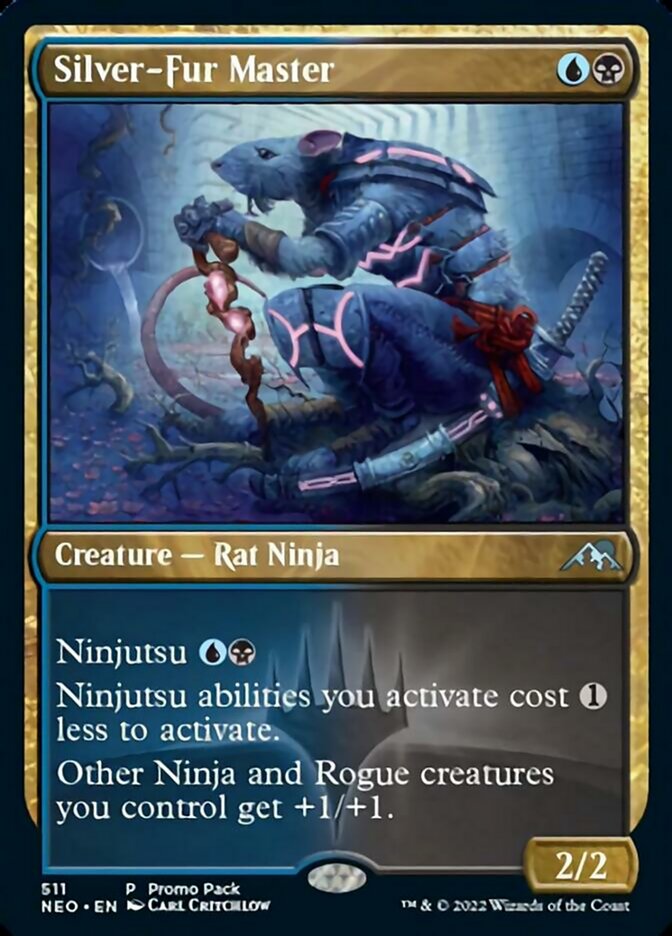 Silver-Fur Master (Promo Pack) [Kamigawa: Neon Dynasty Promos] | Game Grid - Logan