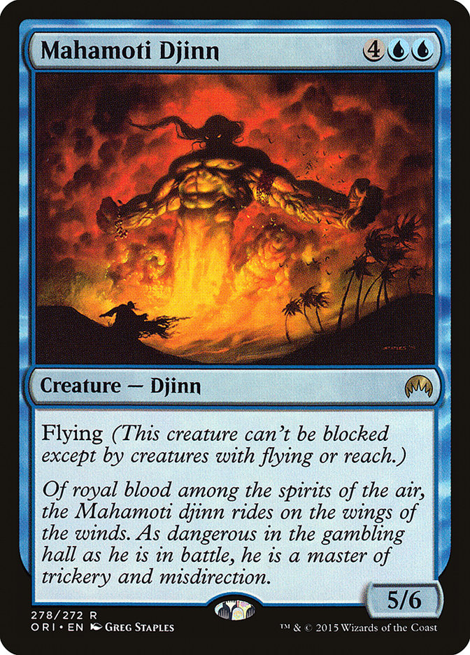 Mahamoti Djinn [Magic Origins] | Game Grid - Logan