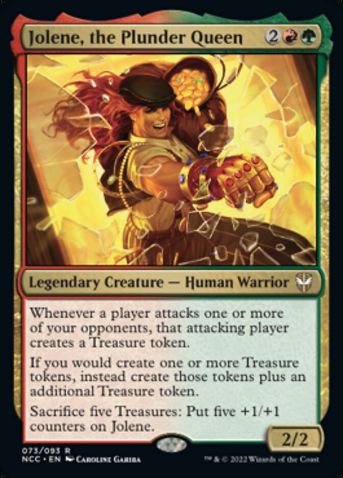Jolene, the Plunder Queen [Streets of New Capenna Commander] | Game Grid - Logan