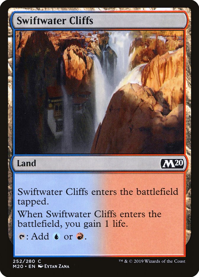 Swiftwater Cliffs [Core Set 2020] | Game Grid - Logan