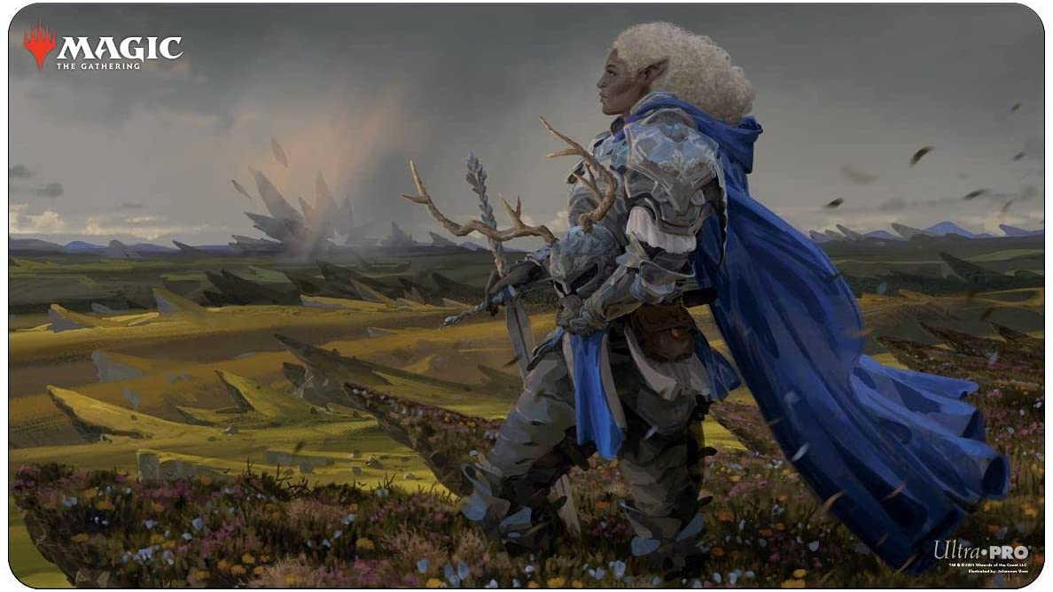 MTG Adventures in the Forgotten Realms Playmat - Galea, Kindler of Hope | Game Grid - Logan