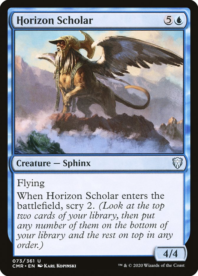 Horizon Scholar [Commander Legends] | Game Grid - Logan