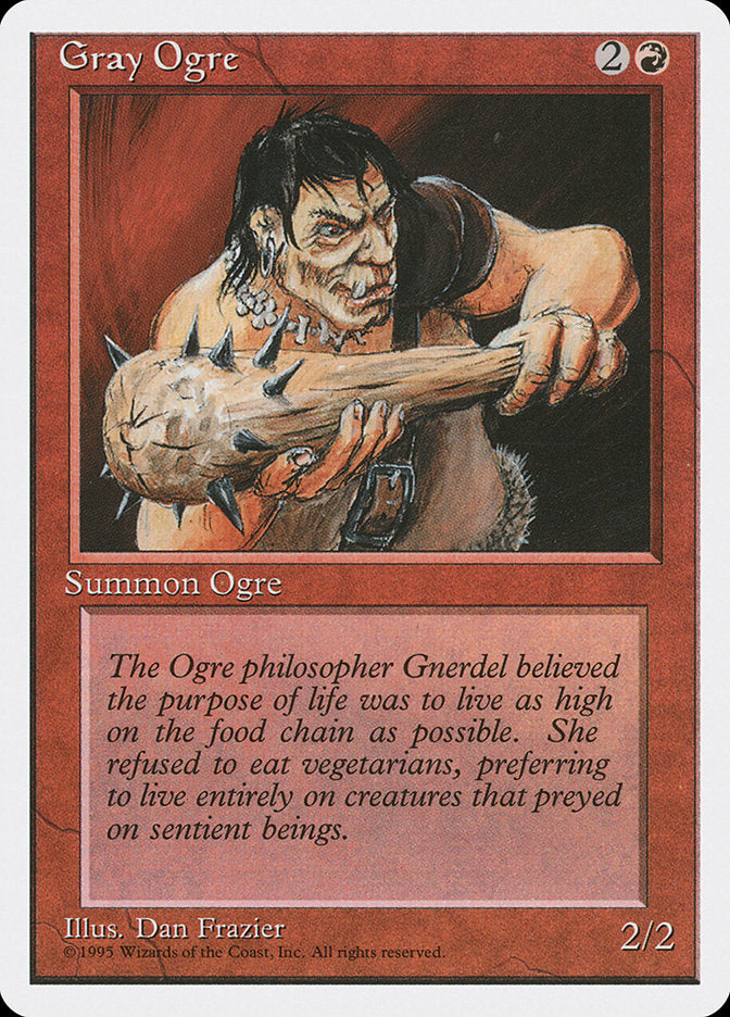 Gray Ogre [Fourth Edition] | Game Grid - Logan