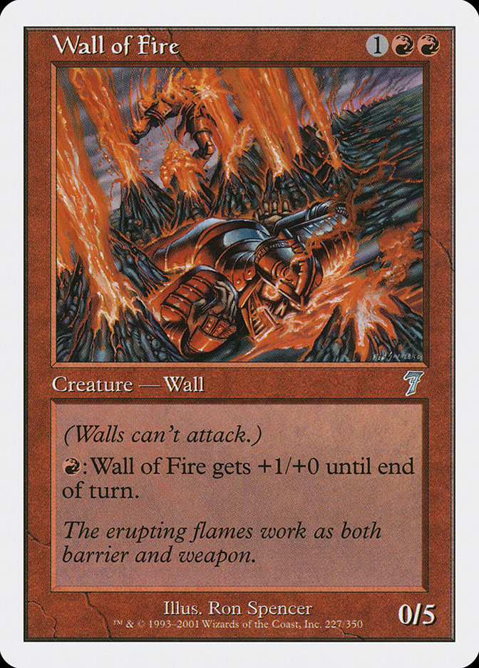 Wall of Fire [Seventh Edition] | Game Grid - Logan