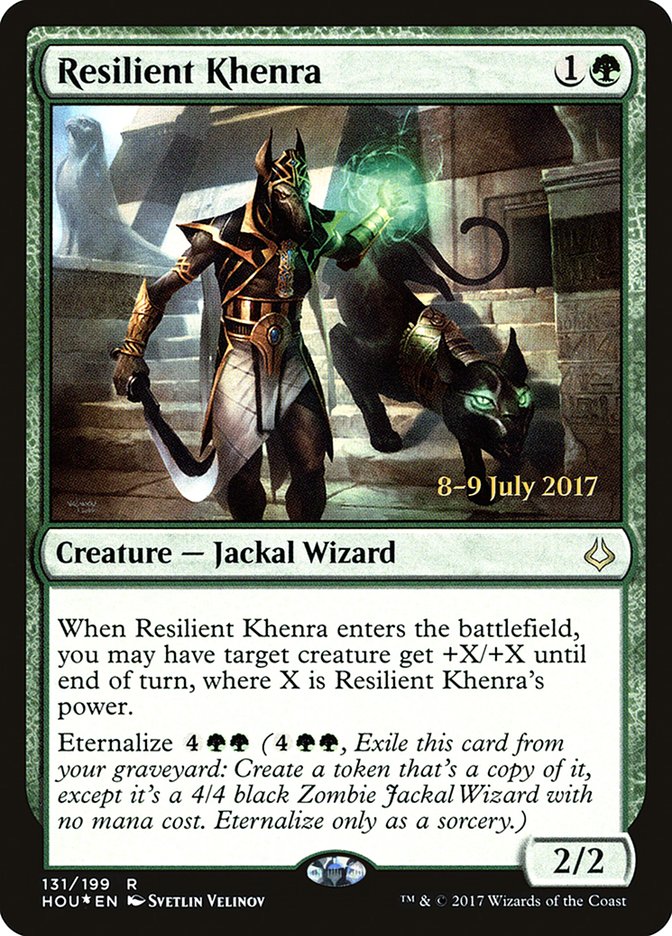 Resilient Khenra [Hour of Devastation Prerelease Promos] | Game Grid - Logan