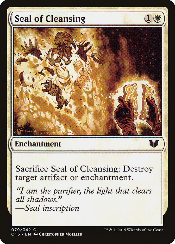 Seal of Cleansing [Commander 2015] | Game Grid - Logan