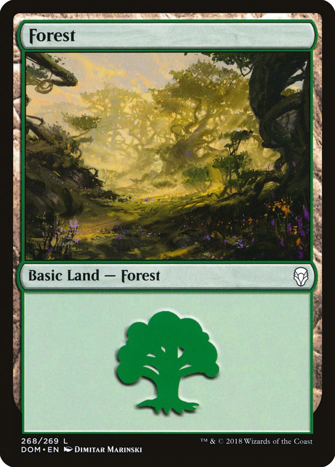 Forest (268) [Dominaria] | Game Grid - Logan