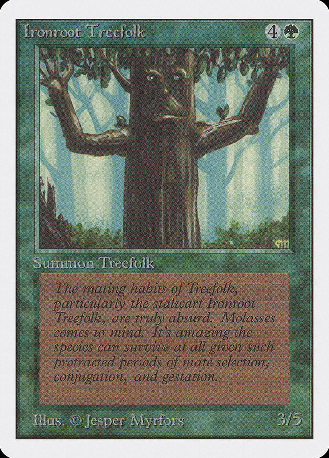 Ironroot Treefolk [Unlimited Edition] | Game Grid - Logan