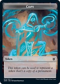 Copy // Illusion Double-Sided Token [Zendikar Rising Tokens] | Game Grid - Logan