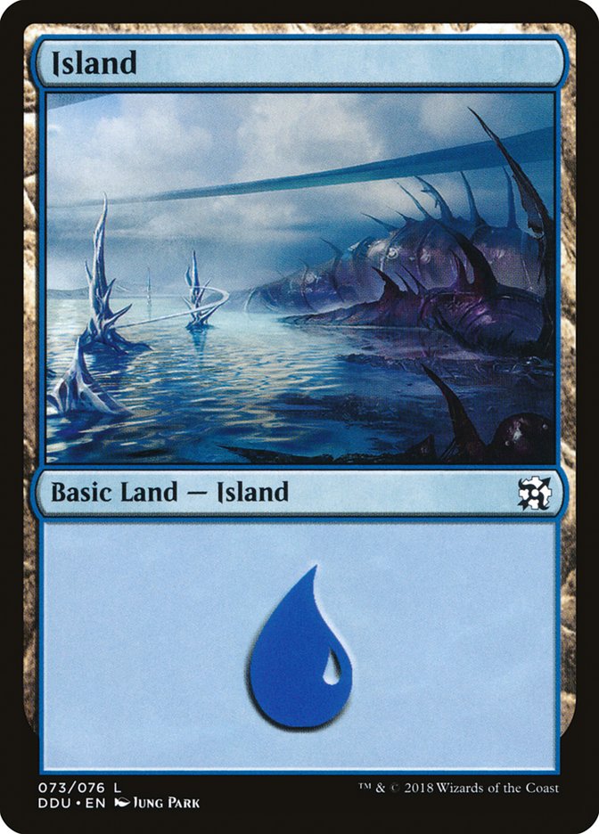 Island (73) [Duel Decks: Elves vs. Inventors] | Game Grid - Logan