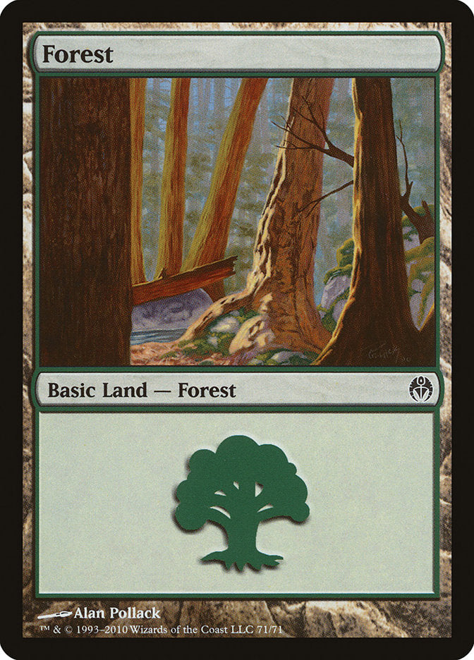 Forest (71) [Duel Decks: Phyrexia vs. the Coalition] | Game Grid - Logan