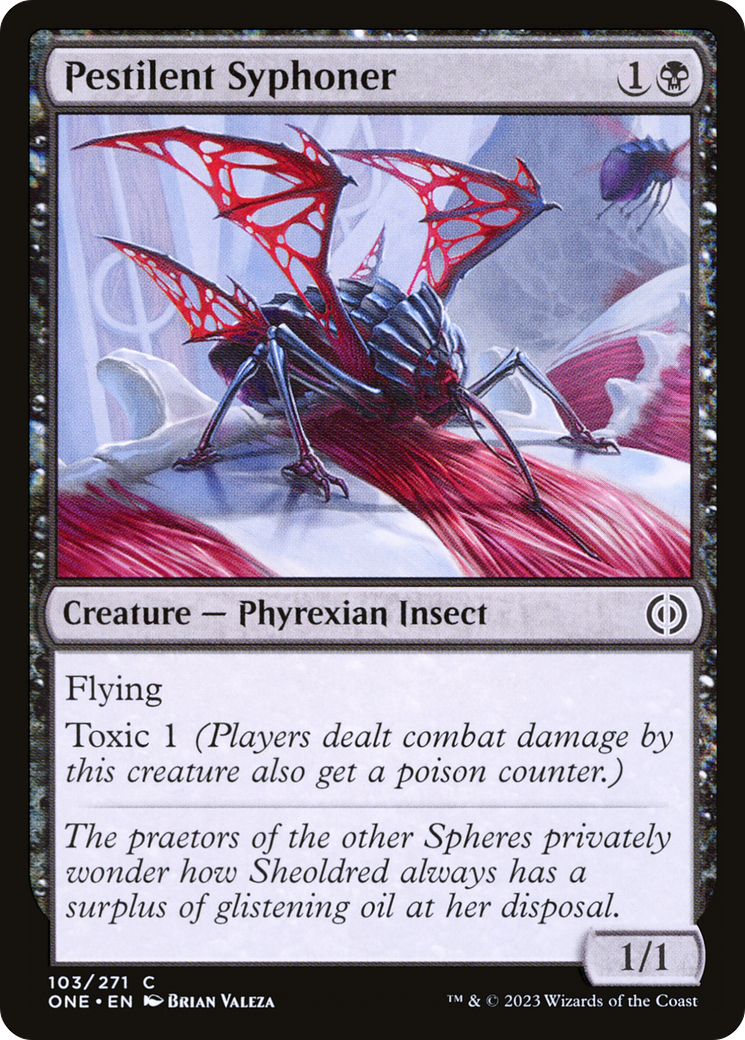 Pestilent Syphoner [Phyrexia: All Will Be One] | Game Grid - Logan