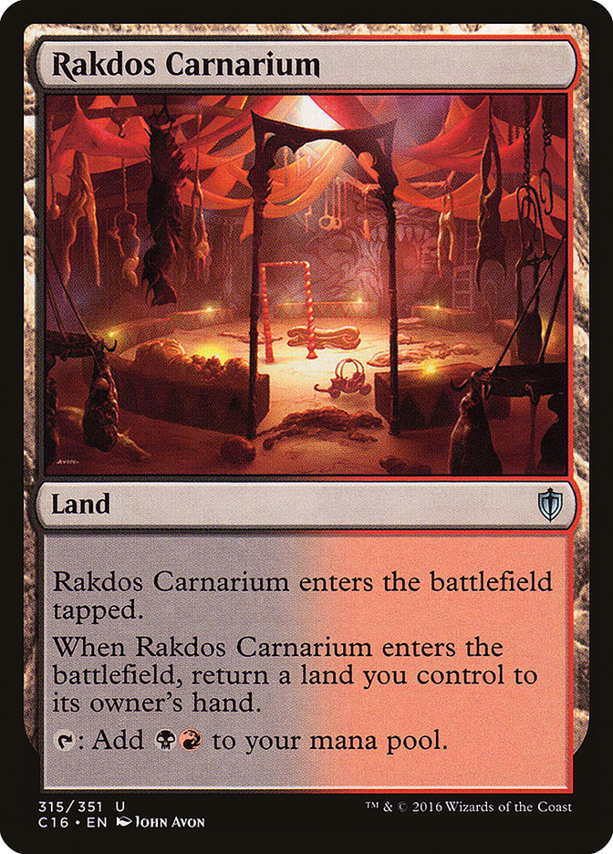 Rakdos Carnarium [Commander 2016] | Game Grid - Logan