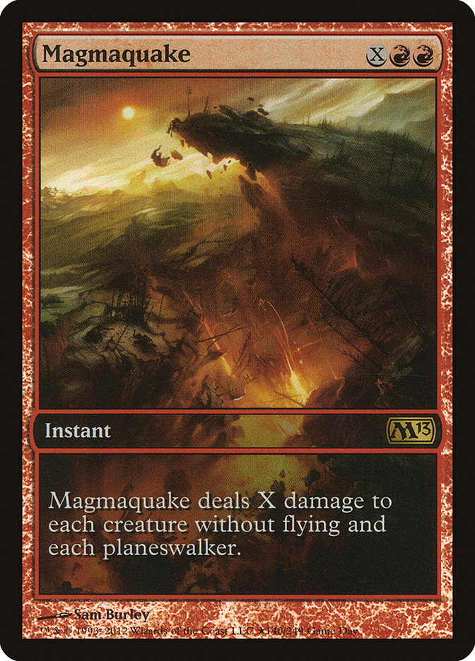 Magmaquake (Game Day) [Magic 2013 Promos] | Game Grid - Logan