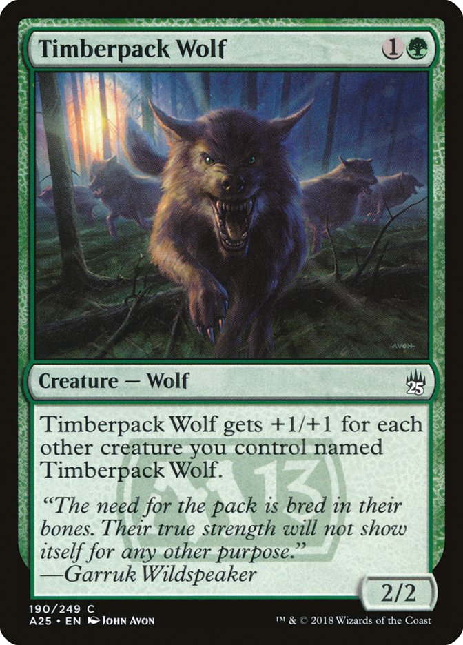 Timberpack Wolf [Masters 25] | Game Grid - Logan