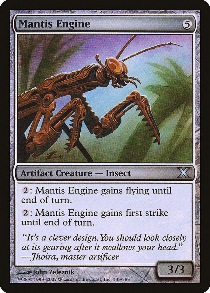 Mantis Engine (Premium Foil) [Tenth Edition] | Game Grid - Logan