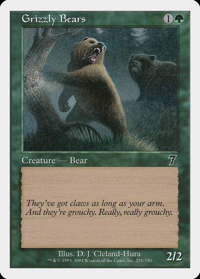 Grizzly Bears [Seventh Edition] | Game Grid - Logan