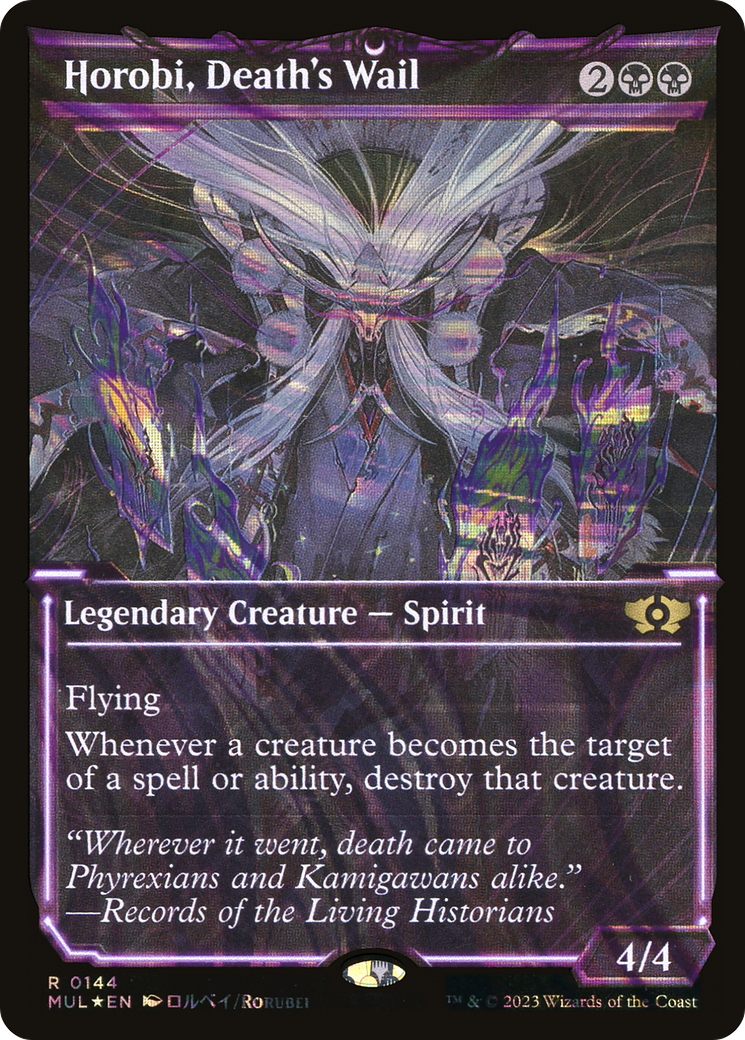 Horobi, Death's Wail (Halo Foil) [Multiverse Legends] | Game Grid - Logan