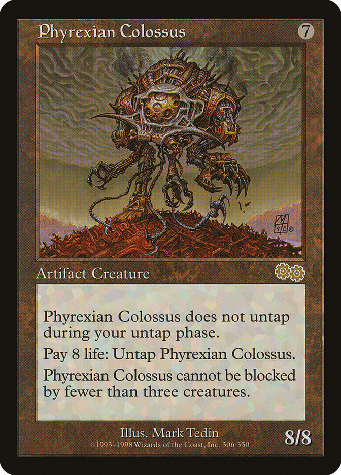 Phyrexian Colossus [Urza's Saga] | Game Grid - Logan