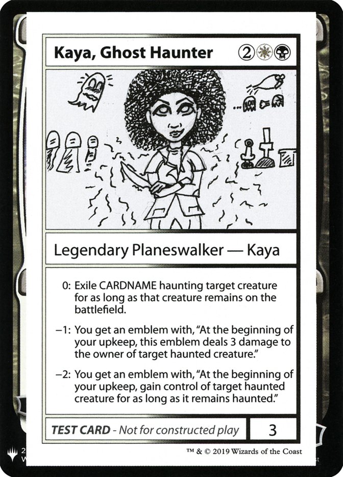 Kaya, Ghost Haunter [Mystery Booster Playtest Cards] | Game Grid - Logan