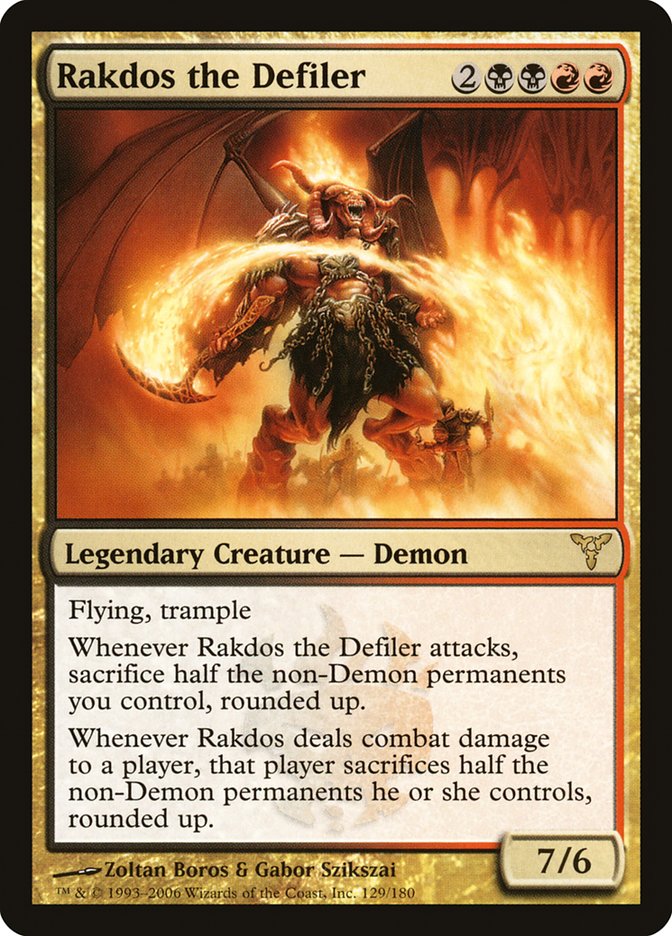 Rakdos the Defiler [Dissension] | Game Grid - Logan