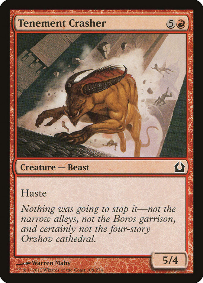 Tenement Crasher [Return to Ravnica] | Game Grid - Logan