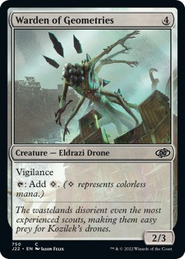 Warden of Geometries [Jumpstart 2022] | Game Grid - Logan