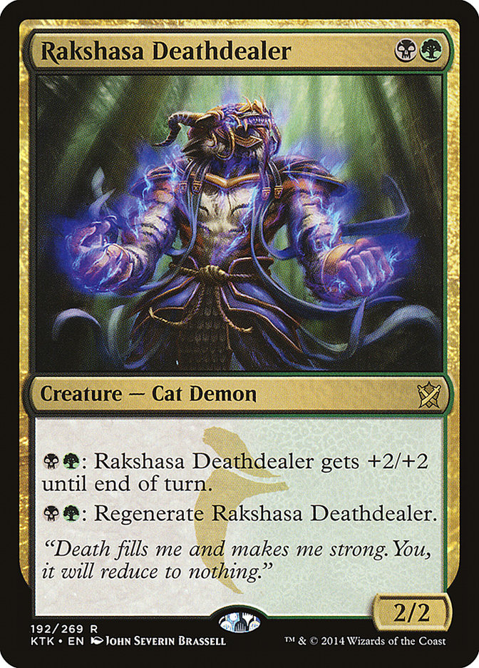 Rakshasa Deathdealer [Khans of Tarkir] | Game Grid - Logan