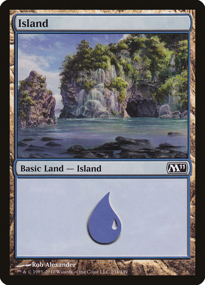 Island (234) [Magic 2011] | Game Grid - Logan