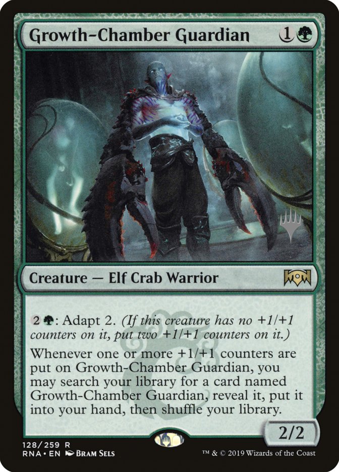 Growth-Chamber Guardian (Promo Pack) [Ravnica Allegiance Promos] | Game Grid - Logan