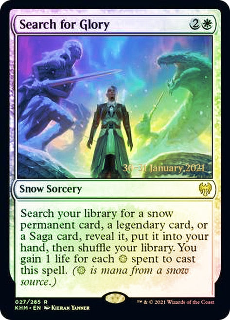 Search for Glory [Kaldheim Prerelease Promos] | Game Grid - Logan