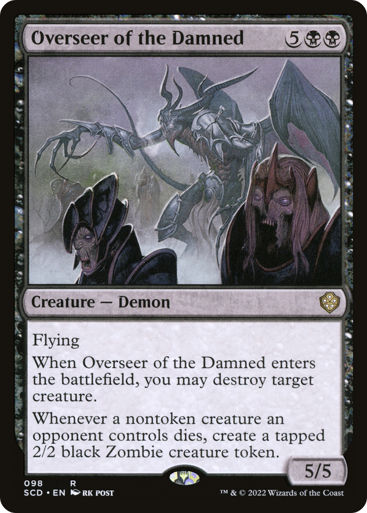 Overseer of the Damned [Starter Commander Decks] | Game Grid - Logan