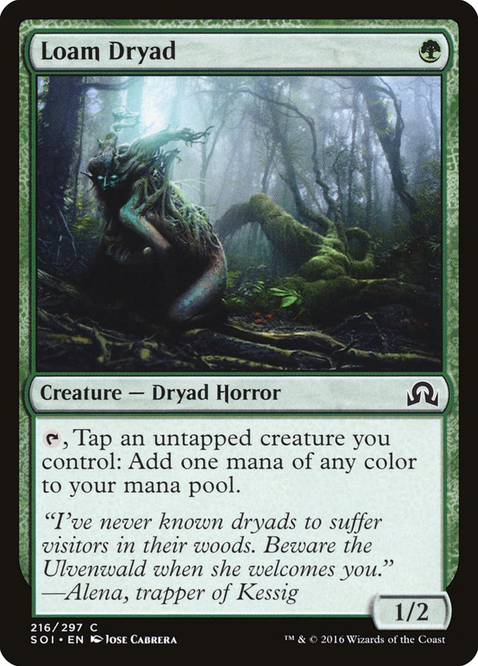 Loam Dryad [Shadows over Innistrad] | Game Grid - Logan