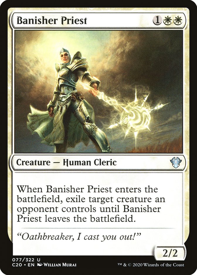 Banisher Priest [Commander 2020] | Game Grid - Logan