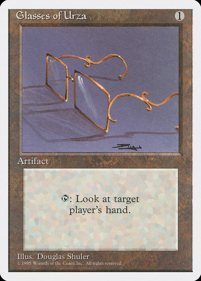 Glasses of Urza [Fourth Edition] | Game Grid - Logan