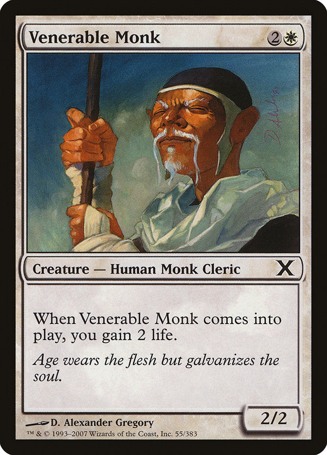 Venerable Monk [Tenth Edition] | Game Grid - Logan