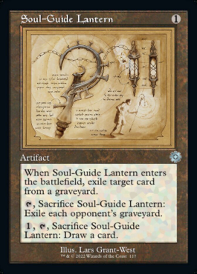 Soul-Guide Lantern (Retro Schematic) [The Brothers' War Retro Artifacts] | Game Grid - Logan