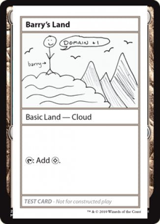 Barry's Land (2021 Edition) [Mystery Booster Playtest Cards] | Game Grid - Logan