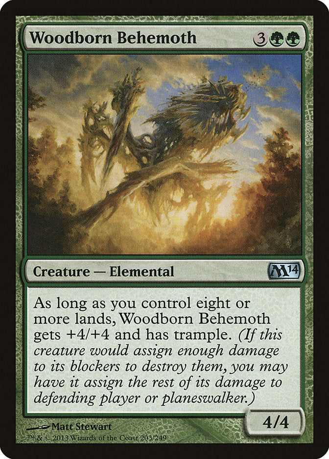 Woodborn Behemoth [Magic 2014] | Game Grid - Logan